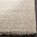 Beige Plain Shaggy Rug - California-Bargainia.com