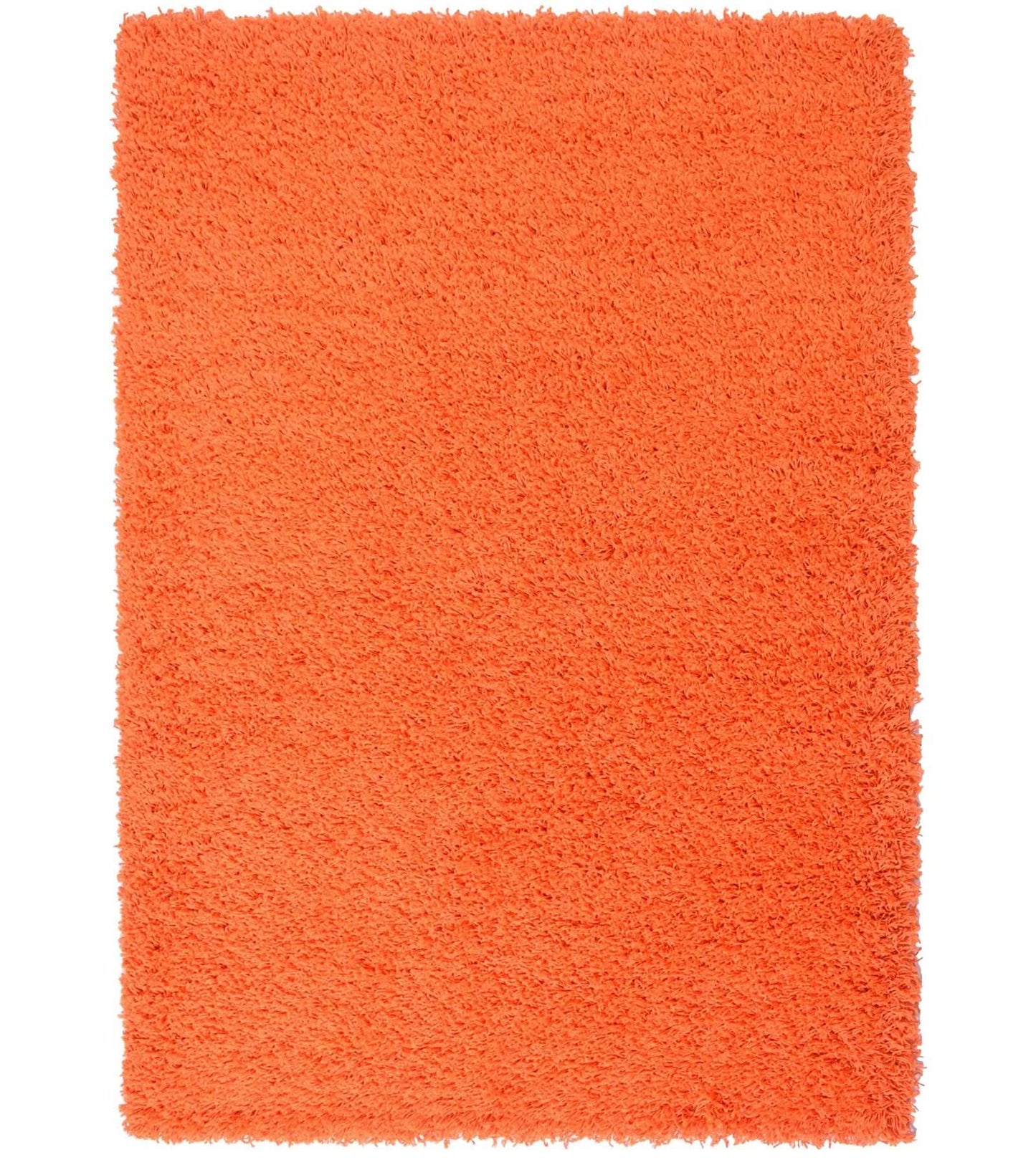 Orange Thick Shaggy Rug - California