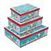 Blue Festive Character Christmas Eve Box - Assorted Sizes-Bargainia.com