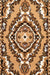 Beige Traditional Medallion Stair Runner / Kitchen Mat - Texas (Custom Sizes Available)-5056150268406-Bargainia.com