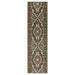 Green Traditional Medallion Stair Runner / Kitchen Mat - Texas (Custom Sizes Available)-5056150268536-Bargainia.com