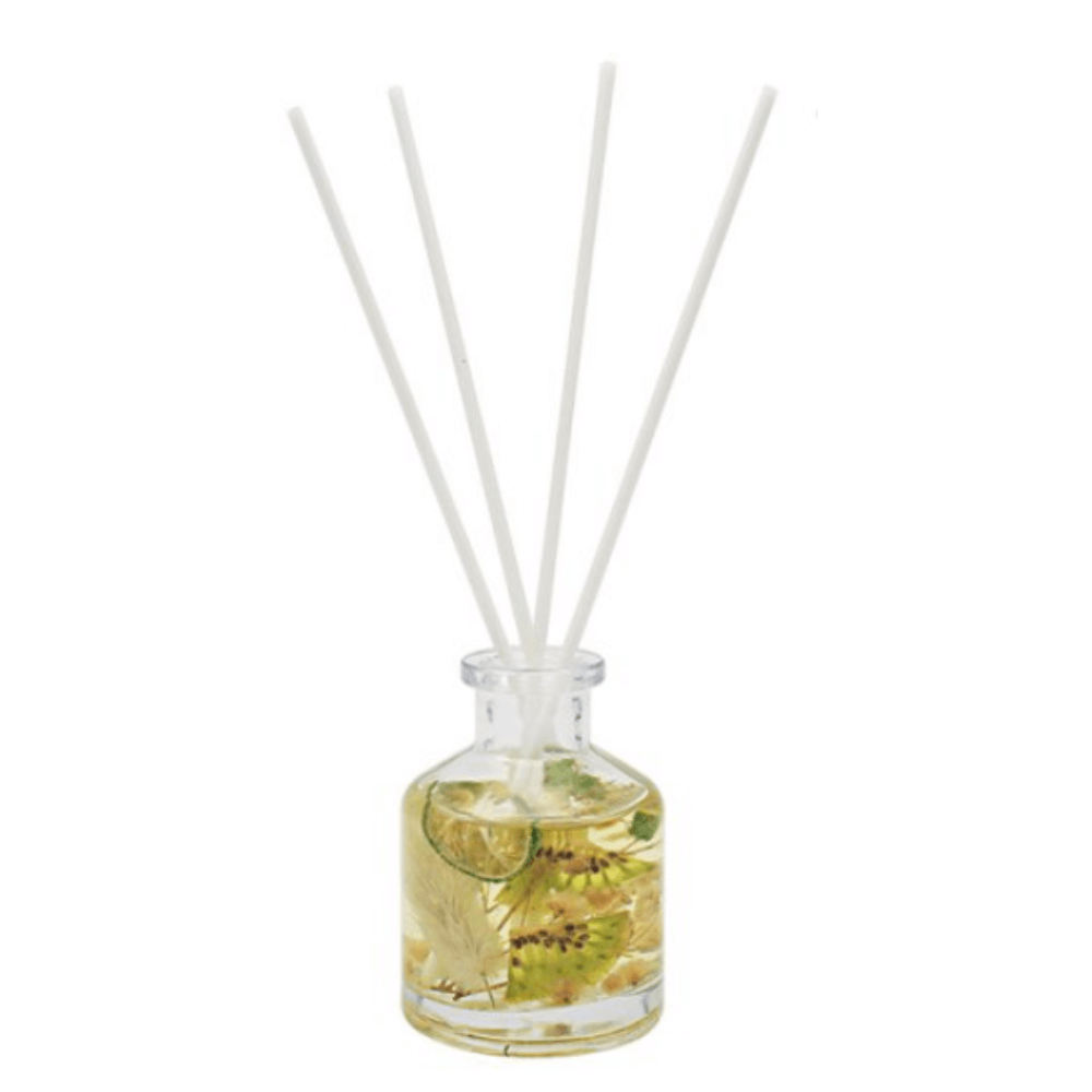 Lime Basil & Mandarin Floral Large Reed Diffuser 200ml-5010792498713-Bargainia.com