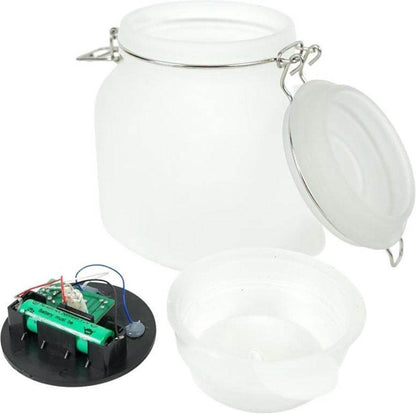 Luume Glass Mason Jar Solar Light 15cm-Bargainia.com