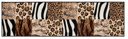 Safari Print Stair Runner / Kitchen Mat - Texas (Custom Sizes Available)-5056150269502-Bargainia.com