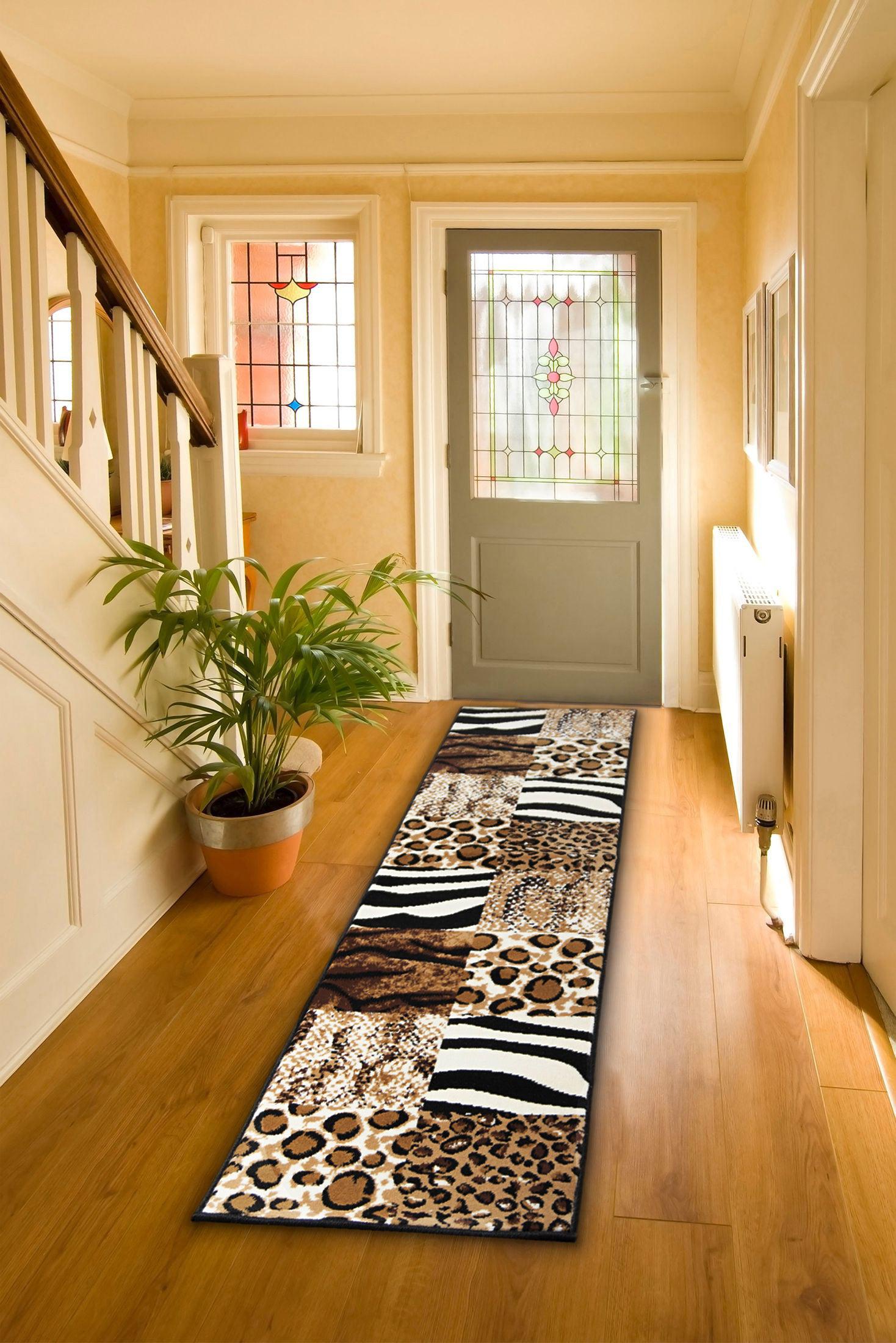 Safari Print Stair Runner / Kitchen Mat - Texas (Custom Sizes Available)-5056150269502-Bargainia.com