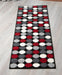 Red & Grey Spots Stair Runner / Kitchen Mat - Texas (Custom Sizes Available)-5056150270591-Bargainia.com