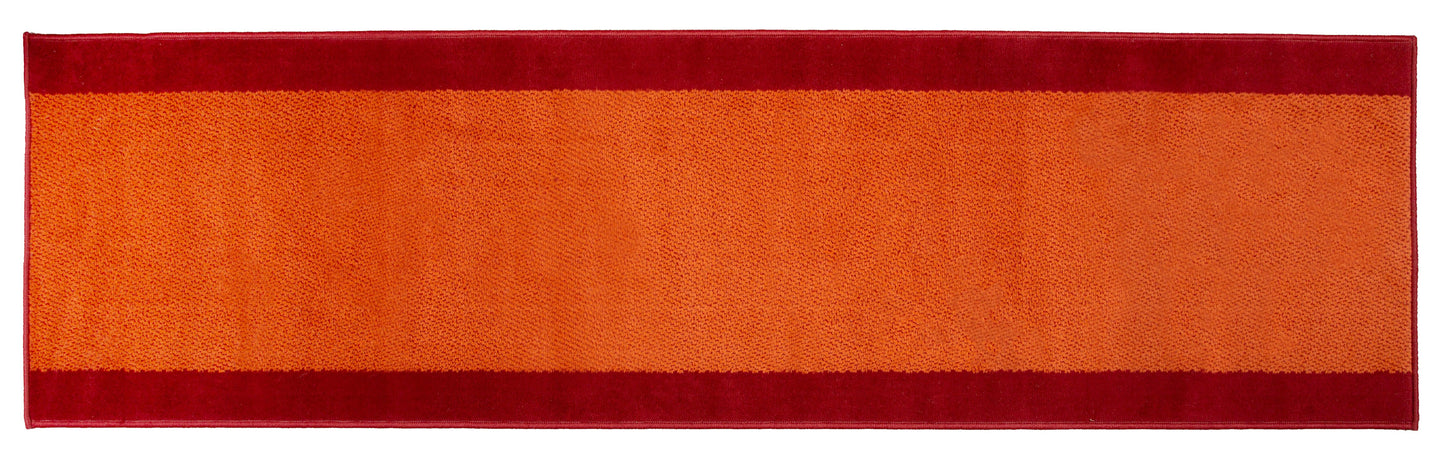 Terracotta Border Stair Runner / Kitchen Mat - Texas (Custom Sizes)-5056150270355-Bargainia.com