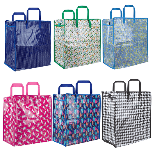 Woven Storage Laundry Bag - Assorted Designs