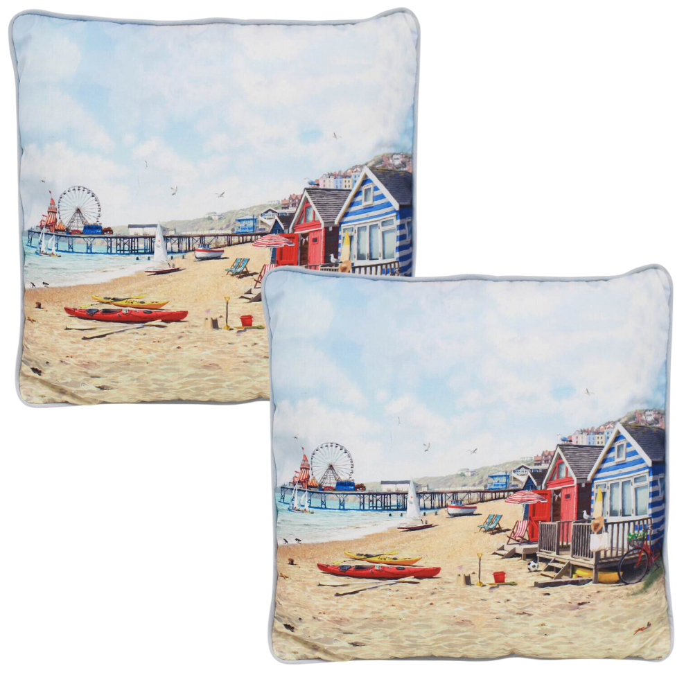 Sandy Bay Filled Decorative Throw Cushion - 43 x 43cm-Bargainia.com