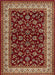 Red Traditional Floral Rug - Virginia-Bargainia.com