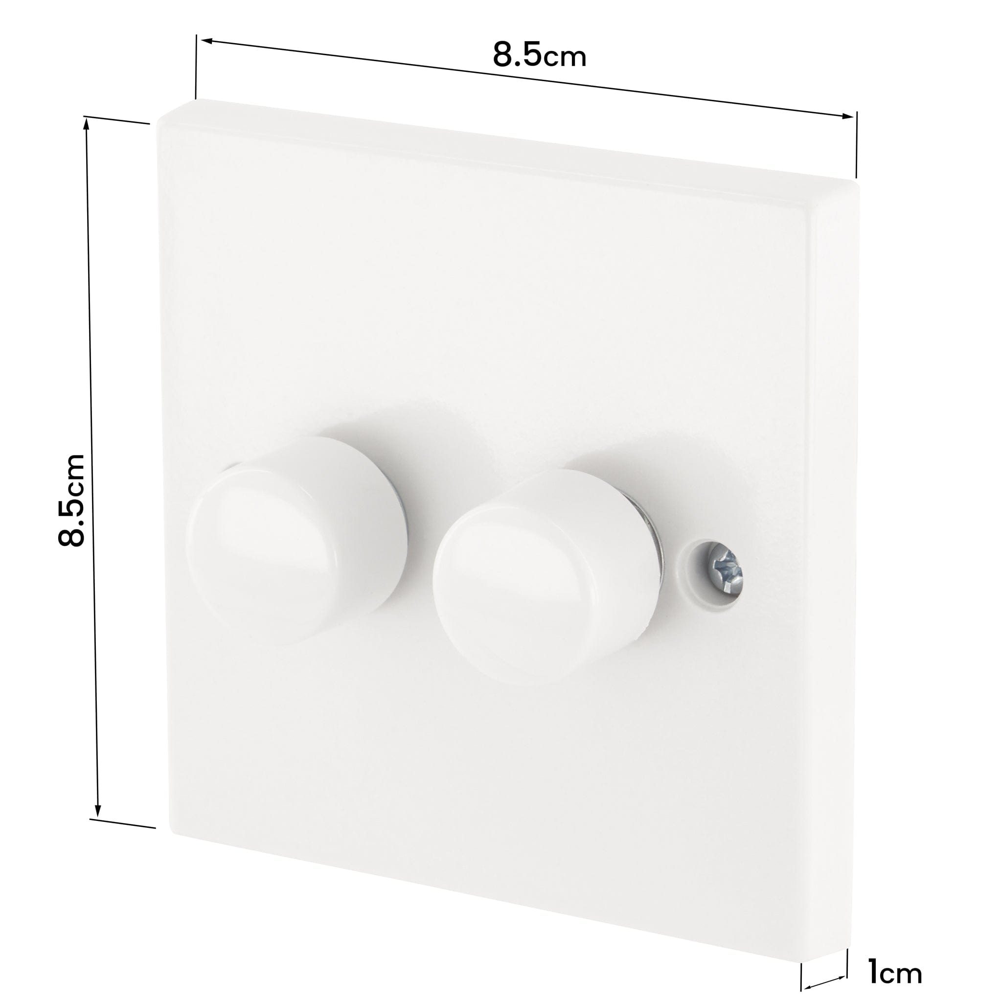 2 Gang 2 Way Dimmer Switch 400W 815246 only5pounds-com