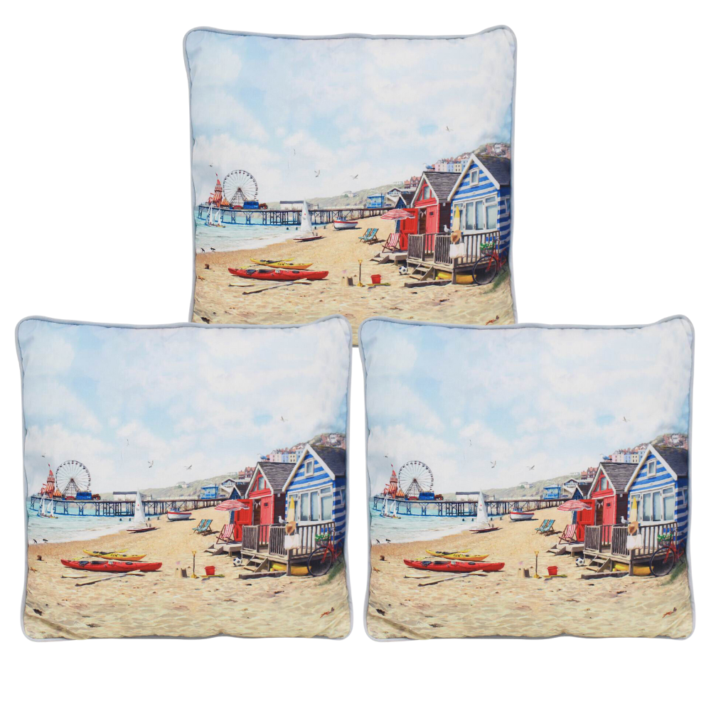 Sandy Bay Filled Decorative Throw Cushion - 43 x 43cm-Bargainia.com