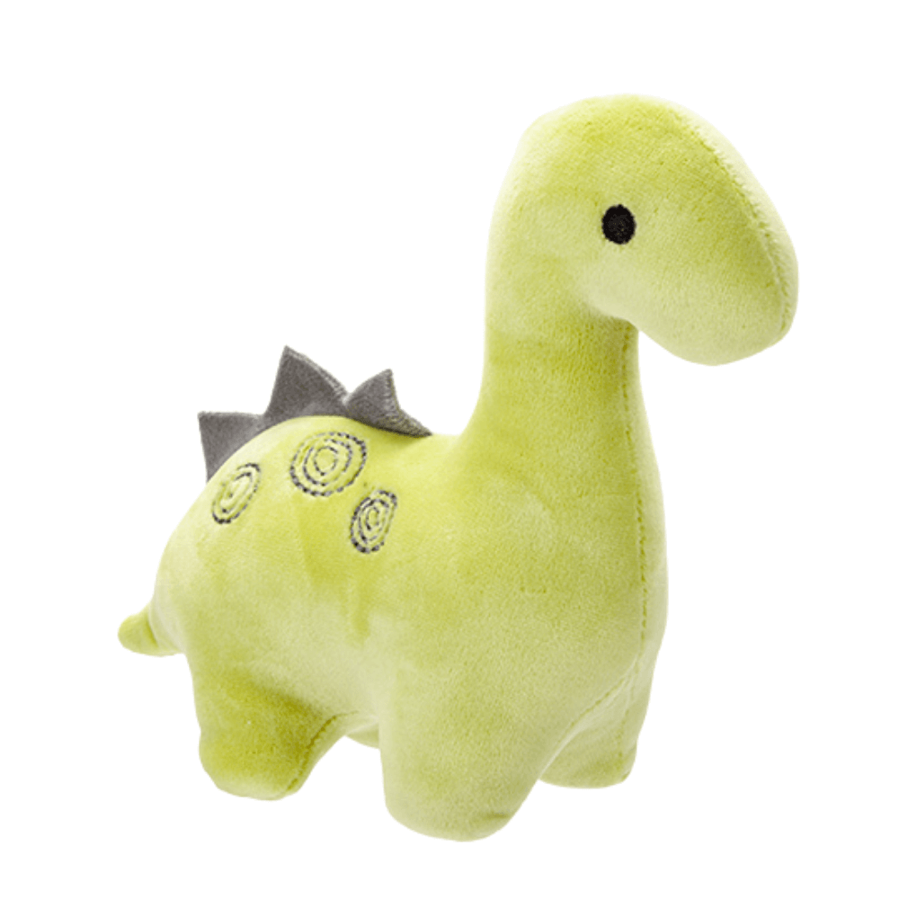 Oh So Soft Dinosaurs Plush Toy Orange/Green/Lilac - 16cm-Bargainia.com