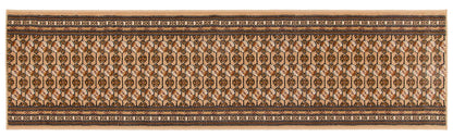 Beige Bokhara Stair Runner / Kitchen Mat - Texas (Custom Sizes Available)-5056150269014-Bargainia.com