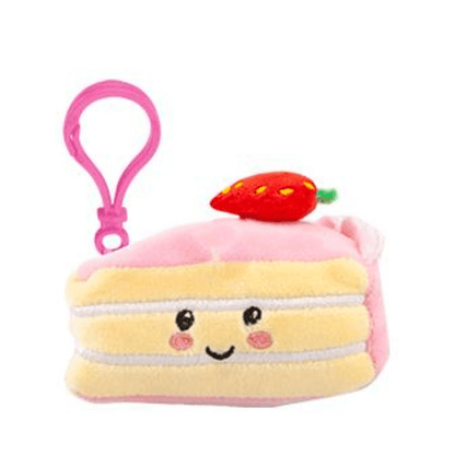 Softlings Foodies Super Soft Cafe Plush Toys Clip On Key Rings