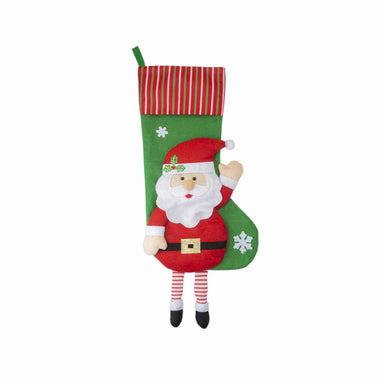 3D Dangly Legs Christmas Stocking - Assorted Designs - 54cm