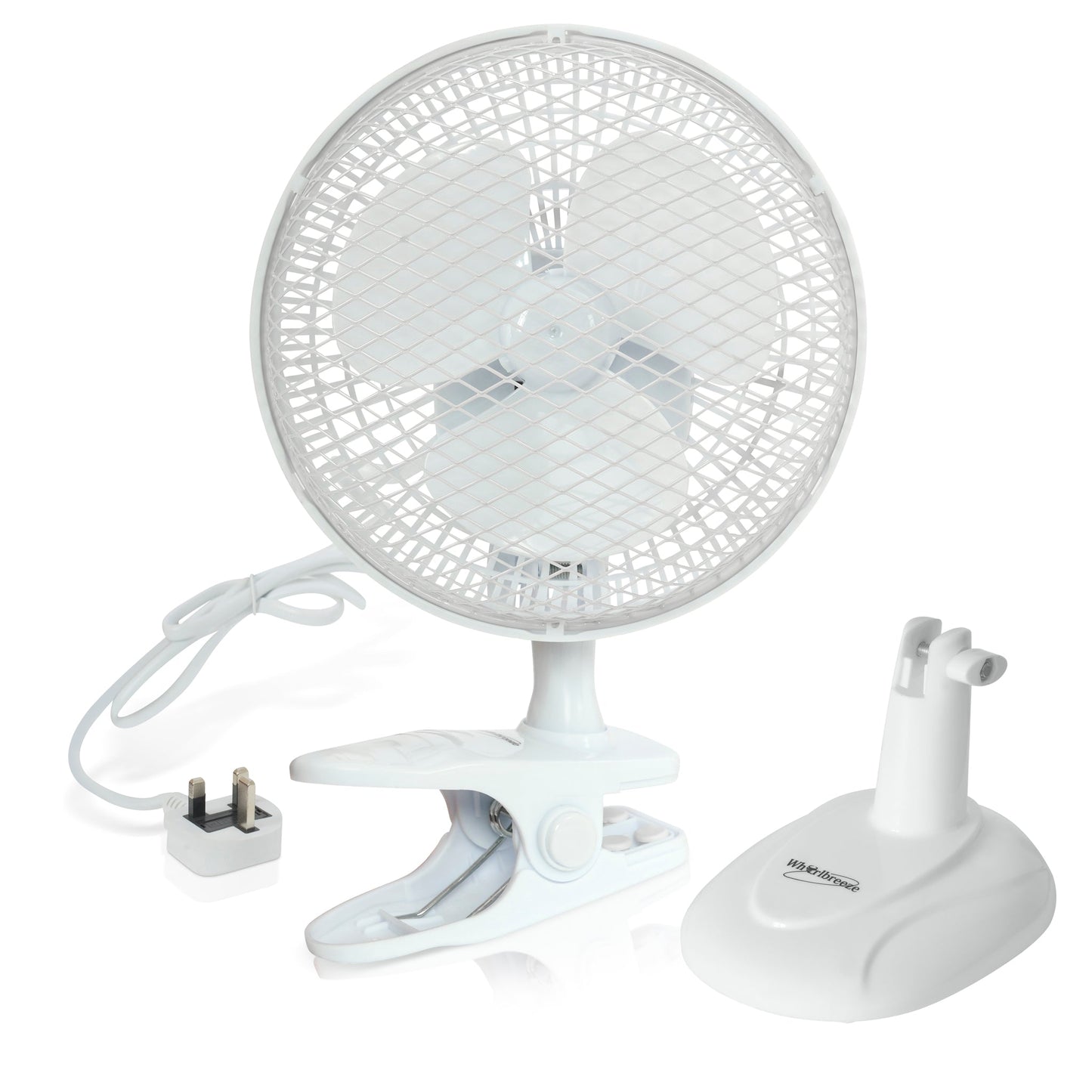 2 in 1 Clip On & Stand Desk Fan