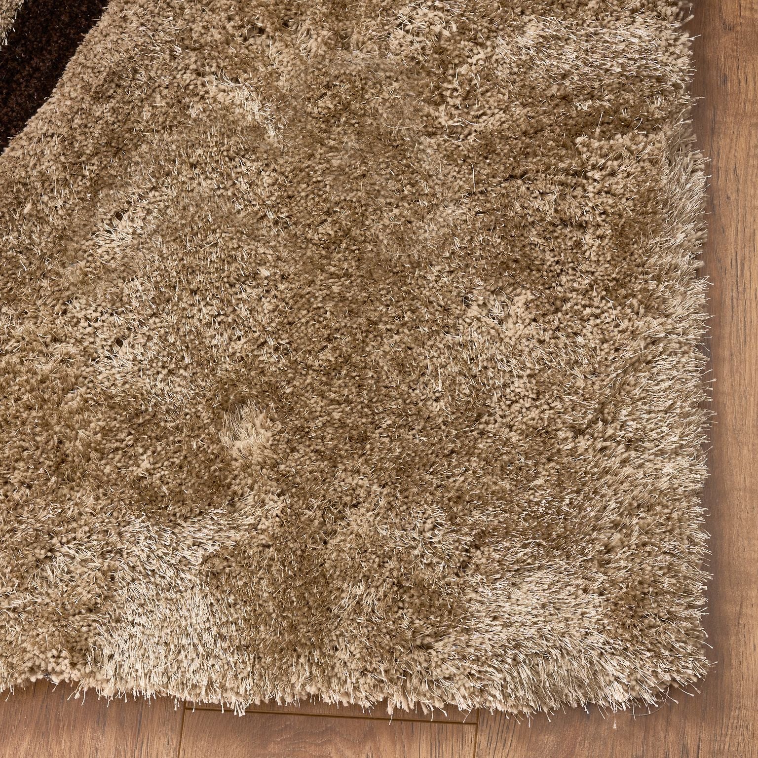 Brown and Grey 3D Pebbles Shaggy Rug - Hawaii-Bargainia.com