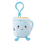 Softlings Foodies Super Soft Cafe Plush Toys Clip On Key Rings