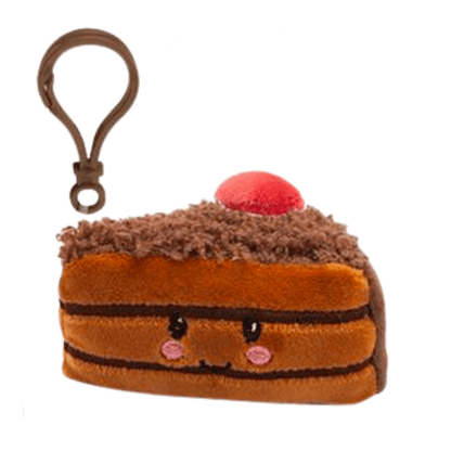 Softlings Foodies Super Soft Cafe Plush Toys Clip On Key Rings