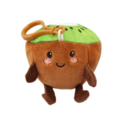 Softlings Foodies Super Soft Fruity Plush Toys Clip On Key Rings