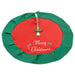 Merry Christmas 80cm Tree Skirt Green & Red-5056150210740-Bargainia.com