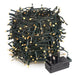 Indoor/Outdoor 8 Function LED Waterproof Fairy Lights with Green Cable (200) - Warm White-8800225807079-Bargainia.com