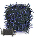 Indoor/Outdoor Static LED Waterproof Fairy Lights with Green Cable (300) - Blue-8800225808489-Bargainia.com