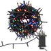 Indoor/Outdoor Static LED Waterproof Fairy Lights with Green Cable (300) - Multicoloured-8800225809219-Bargainia.com