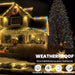 Indoor/Outdoor Static LED Waterproof Fairy Lights with Green Cable (300) - Multicoloured-8800225809219-Bargainia.com