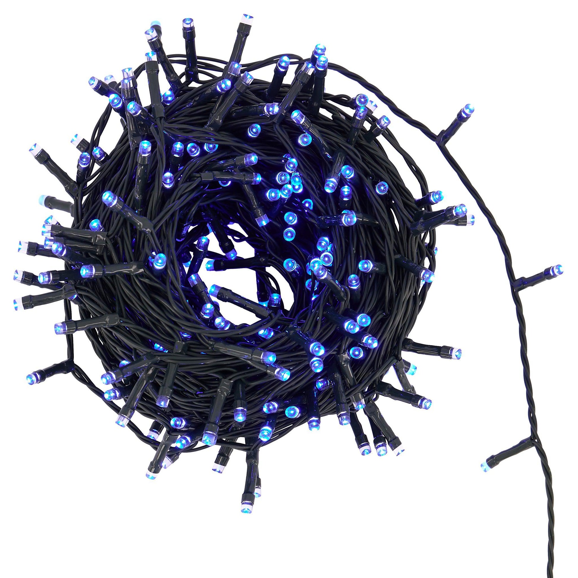 1000 LED Chase Christmas Lights - Blue-5056150226222-Bargainia.com