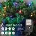 480 Christmas LED Cluster Chaser Lights - Multi-Colour-5056150226420-Bargainia.com