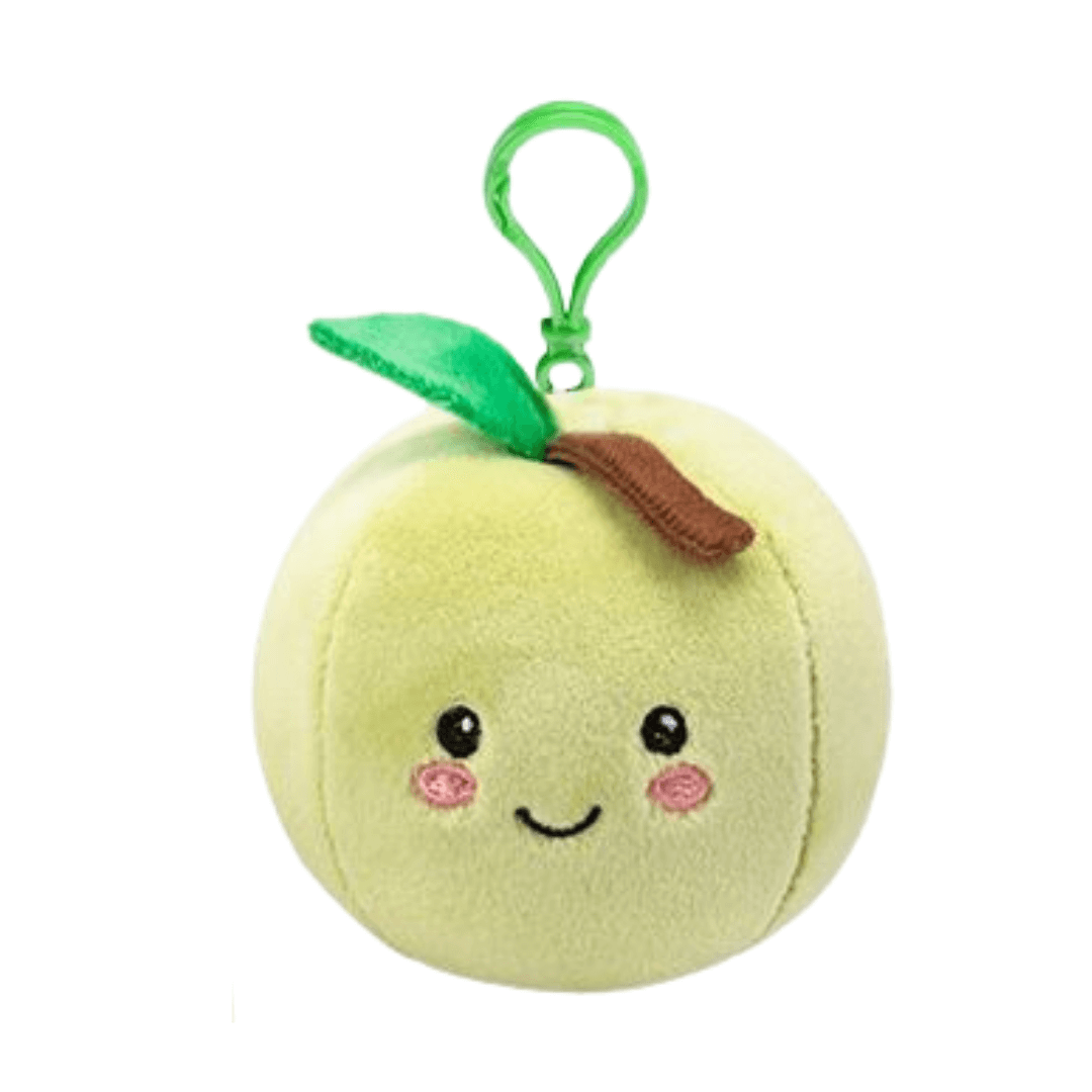 Softlings Foodies Super Soft Fruity Plush Toys Clip On Key Rings