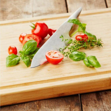 Bamboo Chopping Board with Groove - 40 x 30 x 3cm - Point-Virgule-5425010824227-Bargainia.com