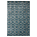 Jersey Blue Mirror Shield Rug | bargiania.com | modern Rugs-Bargainia.com