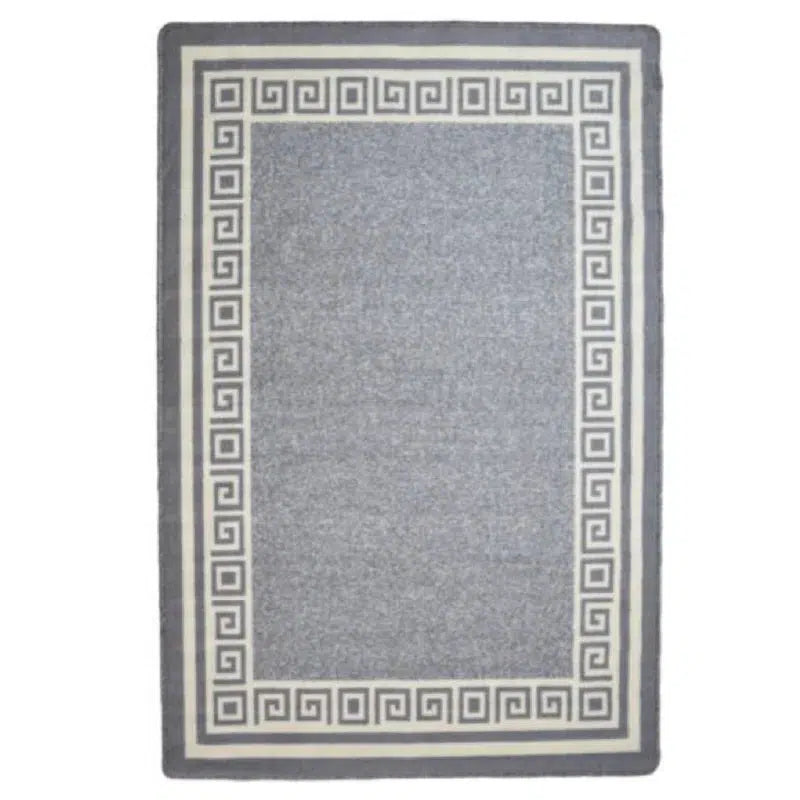 Luna Kitchen Mat - Grey - 160 x 220cm-Bargainia.com