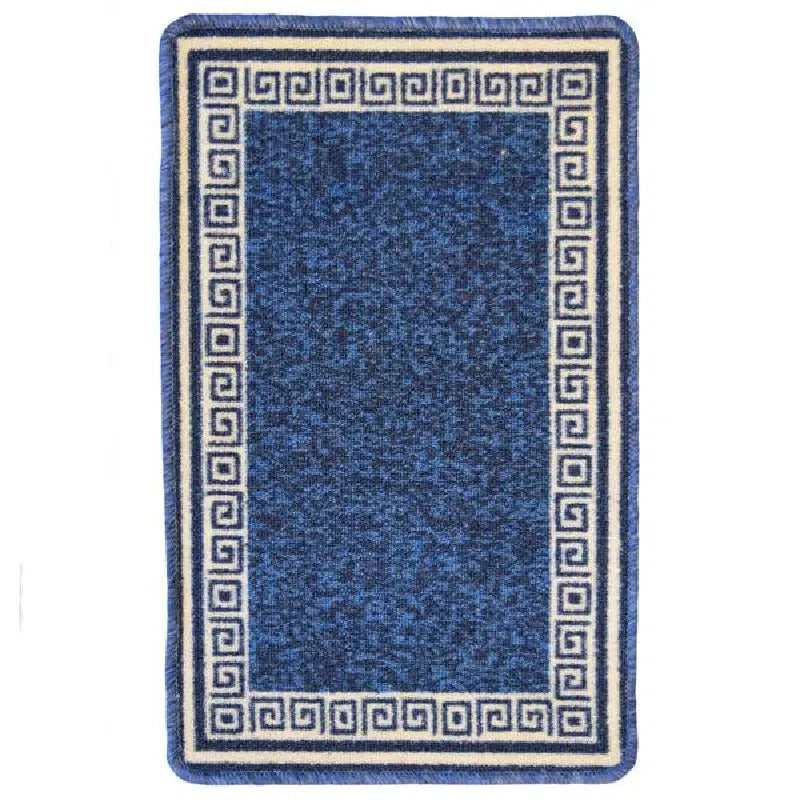 Luna Kitchen Mat - Blue - 160 x 220cm-Bargainia.com