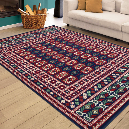 Traditional Bokhara Rug | Bargainia.com | Free UK Delivery