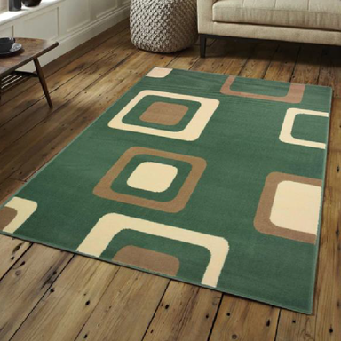 Square Patterned Rug | Bargainia.com | Free UK Delivery