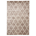 Jersey Shield Brown Modern Rug | bargiania.com | Modern Rugs-Bargainia.com