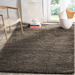 California Taupe Plain Shaggy Rug | bargainia.com | Shaggy-Bargainia.com