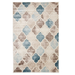 Jersey Shield Cream Modern Rug | bargiania.com | Modern Rugs-Bargainia.com