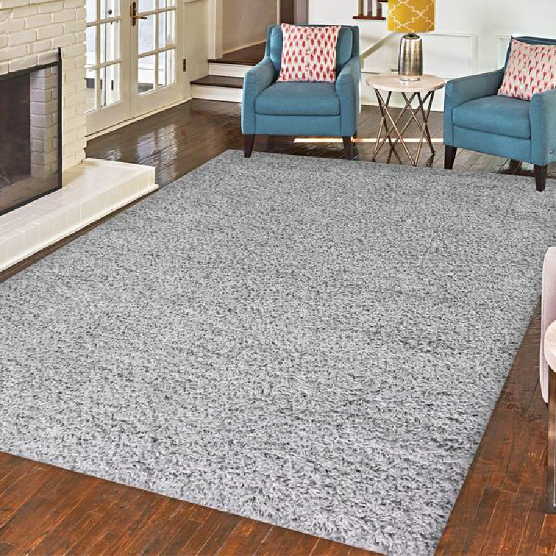 Silver Shaggy Rug | Rug Masters | Free UK Delivery