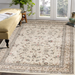 Jersey Cream Floral Traditional Rug | bargiania.com | Traditional -Bargainia.com