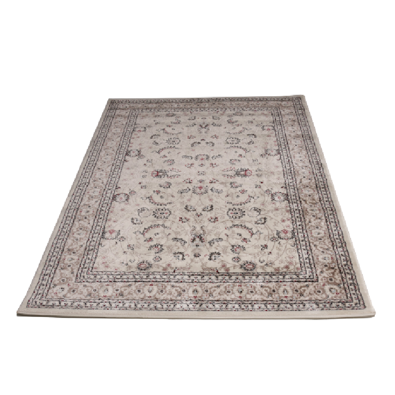 Jersey Cream Floral Traditional Rug | bargiania.com | Traditional -Bargainia.com