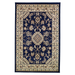 Indiana Floral Navy Traditional Rug | bargiania.com | Traditional Rugs-Bargainia.com