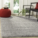 Silver Shaggy Rug | Rug Masters | Free UK Delivery