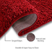 Red Shaggy Rug | Rug Masters | Free UK Delivery