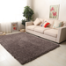 Snug Plain Shaggy Rug - Mink | bargainia.com | Shaggy-Bargainia.com