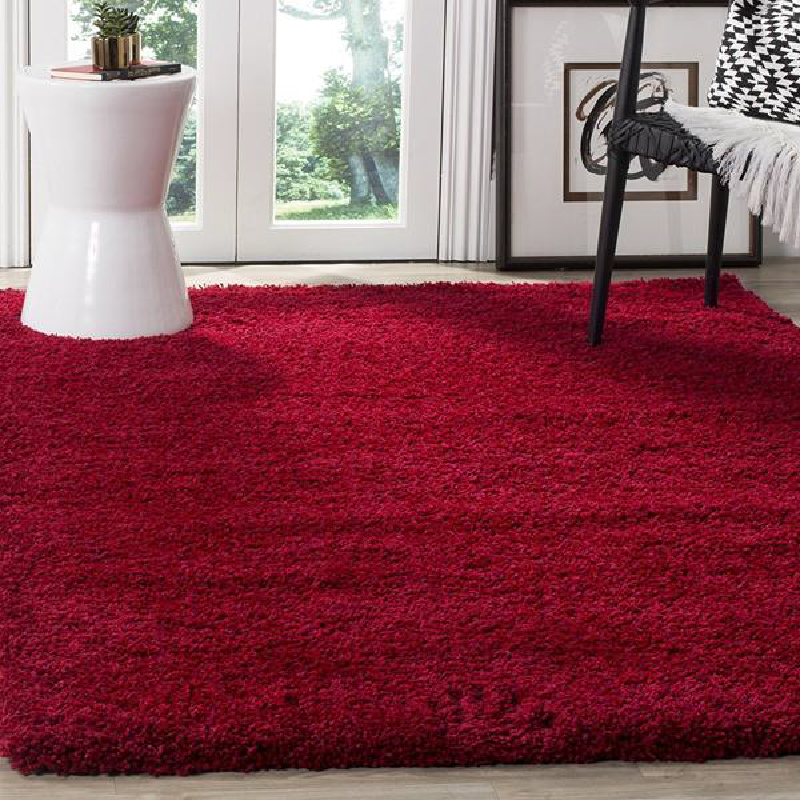 Red Shaggy Rug | Rug Masters | Free UK Delivery